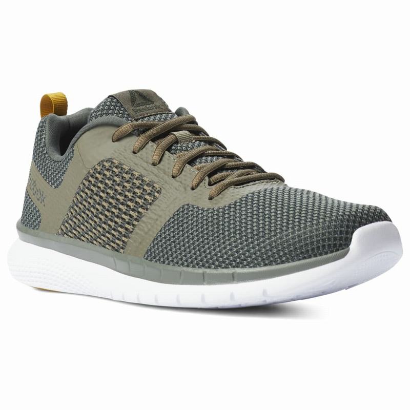 Tenisi Reebok Pt Prime Runner Fc Barbati Verzi/Kaki/Albi Romania DZ5775AE
